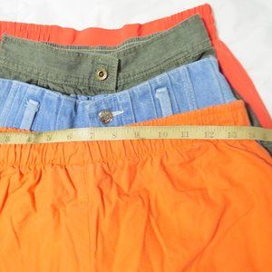 4 pr VTG high-waisted shorts sz S  913